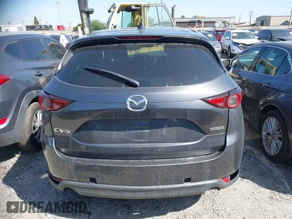 2020 Mazda CX-5 Grand Touring with VIN JM3KFADM7L0766278, listed as a IAAI auction lot 41297902 with 1 mi miles. Bid and sale history available at carsss.com. Image 17.