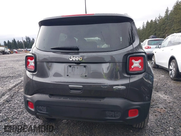 2020 Jeep Renegade Latitude with VIN ZACNJABB3LPL76503, listed as a IAAI auction lot 41467338 with 38,593 mi miles. Bid and sale history available at carsss.com. Image 17.
