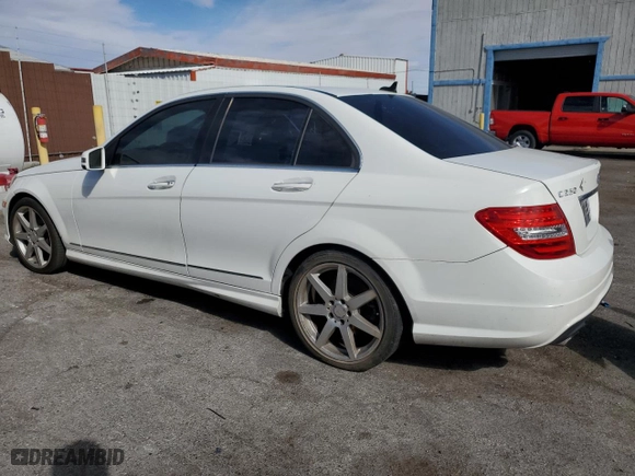 2014 Mercedes-Benz C-Class C 250 Sport with VIN WDDGF4HB9EA955073, listed as a Copart auction lot 46194325 with NaN miles and Clean Title. Bid and sale history available at carsss.com. Image 2.