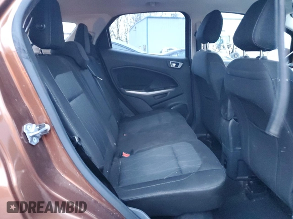 2019 Ford EcoSport SE with VIN MAJ6S3GL8KC307851, listed as a Copart auction lot 86219334 with 81,188 mi miles and Salvage Title. Bid and sale history available at carsss.com. Image 10.