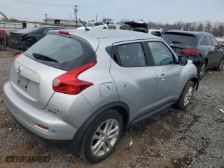 2014 Nissan Juke SL with VIN JN8AF5MV0ET361728, listed as a Copart auction lot 47603455 with 62,849 mi miles and Salvage Title. Bid and sale history available at carsss.com. Image 3.