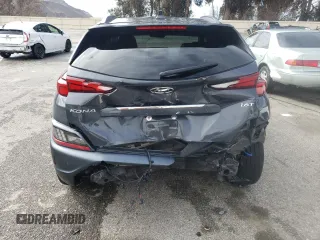 2023 Hyundai Kona Limited with VIN KM8K53A37PU994388, listed as a Copart auction lot 44437715 with 26,484 mi miles and Salvage Title. Bid and sale history available at carsss.com. Image 6.