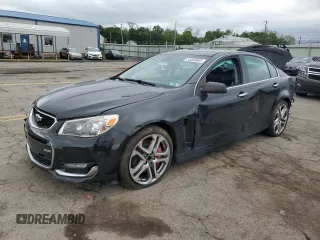 2016 Chevrolet SS with VIN 6G3F25RW5GL210761, listed as a Copart auction lot 55320804 with 43,439 mi miles and Salvage Title. Bid and sale history available at carsss.com. Image 1.