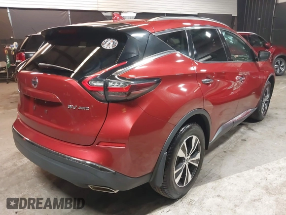 2019 Nissan Murano S with VIN 5N1AZ2MSXKN138342, listed as a IAAI auction lot 41684316 with 91,861 mi miles. Bid and sale history available at carsss.com. Image 4.
