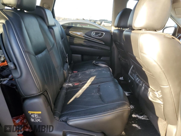 2013 Infiniti JX35 with VIN 5N1AL0MN3DC317773, listed as a Copart auction lot 75810624 with 132,718 mi miles and Salvage Title. Bid and sale history available at carsss.com. Image 11.