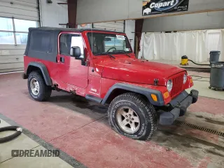 2004 Jeep Wrangler Sport with VIN 1J4FA49S54P758930, listed as a Copart auction lot 53949665 with 190,457 mi miles and Clean Title. Bid and sale history available at carsss.com. Image 4.