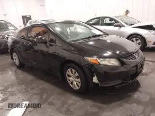 2012 Honda Civic Cpe LX with VIN 2HGFG3B55CH559433, listed as a IAAI auction lot 42045526 with 152,159 mi miles. Bid and sale history available at carsss.com. Image 1.