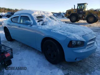 2007 Dodge Charger with VIN 2B3KA43R37H850235, listed as a Copart auction lot 87873745 with 129,820 mi miles and Salvage Title. Bid and sale history available at DreamBid. Image 4.