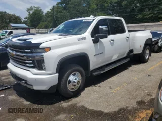2023 Chevrolet Silverado 3500HD High Country with VIN 1GC4YVEY8PF106550, listed as a Copart auction lot 62410874 with 14,384 mi miles and Clean Title. Bid and sale history available at carsss.com. Image 1.