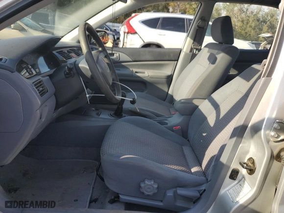 2002 Mitsubishi Lancer ES with VIN JA3AJ26E72U062554, listed as a Copart auction lot 45915625 with 163,839 mi miles and Salvage Title. Bid and sale history available at carsss.com. Image 7.