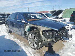 2014 Bentley Flying Spur with VIN SCBEC9ZA7EC088678, listed as a Copart auction lot 44803715 with 45,362 mi miles and Salvage Title. Bid and sale history available at DreamBid. Image 4.