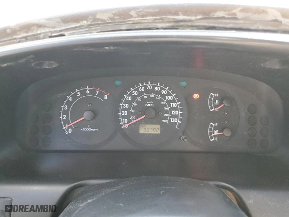 2002 Kia Spectra GS with VIN KNAFB161725077686, listed as a Copart auction lot 48618095 with 99,702 mi miles and Salvage Title. Bid and sale history available at carsss.com. Image 9.
