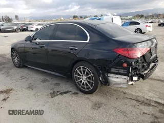 2023 Mercedes-Benz C 43 AMG with VIN W1KAF8HB9PR080028, listed as a Copart auction lot 45000615 with 12,786 mi miles and Salvage Title. Bid and sale history available at DreamBid. Image 2.