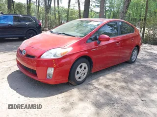 2011 Toyota Prius I with VIN JTDKN3DU9B5319489, listed as a IAAI auction lot 42062283 with 201,317 mi miles. Bid and sale history available at carsss.com. Image 2.