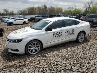 2016 Chevrolet Impala LTZ with VIN 2G1145S36G9171020, listed as a Copart auction lot 53275995 with 145,662 mi miles and Salvage Title. Bid and sale history available at carsss.com. Image 1.