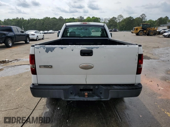2007 Ford F-150 XL with VIN 1FTRF12227KC36898, listed as a Copart auction lot 54427905 with Not provided miles and Clean title. Bid and sale history available at DreamBid. Image 6.