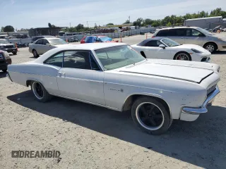 1966 Chevrolet Impala z VIN 164376C140839, wystawiony jako Copart lot #55460165 z przebiegiem 9 061 mil mil oraz Szkoda całkowita • Salvage title. Historia ofert i sprzedaży dostępna na DreamBid. Obrazek 4.