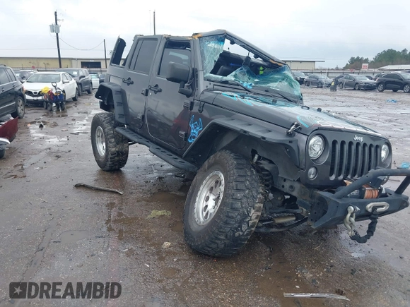 2018 Jeep Wrangler Unlimited Rubicon Recon with VIN 1C4BJWFG3JL840951, listed as a IAAI auction lot 41474583 with 121,971 mi miles and . Bid and sale history available at DreamBid. Image 1.
