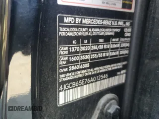 2006 Mercedes-Benz R 3.5L с VIN 4JGCB65E76A012546, выставлен на аукционе Copart как лот 49032065 с пробегом Не указан миль и Списание • Salvage title. История ставок и продаж доступна на DreamBid. Изображение 13.