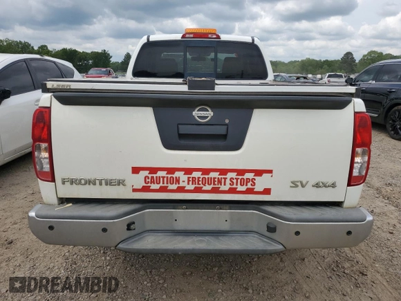 2017 Nissan Frontier SV with VIN 1N6AD0CW8HN761413, listed as a Copart auction lot 54519845 with Not provided miles and Salvage title. Bid and sale history available at DreamBid. Image 6.