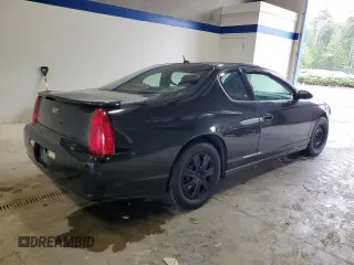 2006 Chevrolet Monte Carlo LS with VIN 2G1WJ15K769405187, listed as a Copart auction lot 72058524 with 144,905 mi miles and Salvage Title. Bid and sale history available at carsss.com. Image 3.
