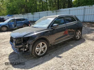 2022 Audi Q3 S line Premium Plus with VIN WA1EECF38N1084994, listed as a Copart auction lot 47971623 with 15,511 mi miles. Bid and sale history available at carsss.com. Image 1.