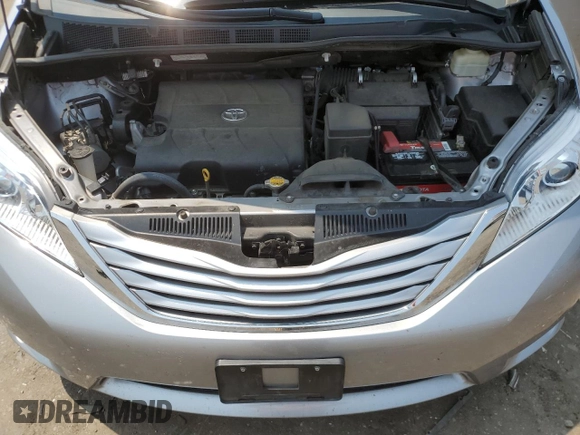 2015 Toyota Sienna LE AAS с VIN 5TDKK3DC2FS546152, выставлен на аукционе Copart как лот 59023215 с пробегом 78 583 миль миль и Списание • Salvage title. История ставок и продаж доступна на DreamBid. Изображение 12.