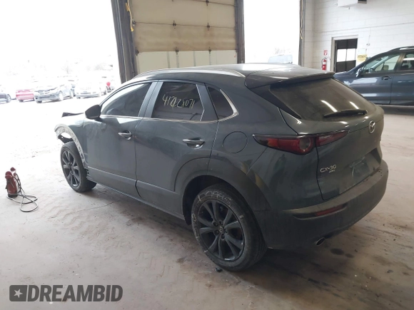 2024 Mazda CX-30 2.5 S Carbon Edition with VIN 3MVDMBCMXRM612697, listed as a IAAI auction lot 41428071 with 28,718 mi miles. Bid and sale history available at carsss.com. Image 3.