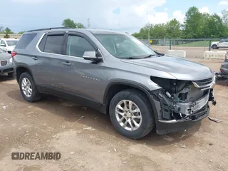 2021 Chevrolet Traverse LT Cloth z VIN 1GNERGKW1MJ256399, wystawiony jako IAAI lot #42246415 z przebiegiem 67 432 mil mil oraz . Historia ofert i sprzedaży dostępna na DreamBid. Obrazek 1.