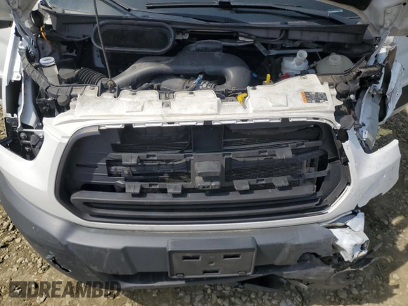 2017 Ford Transit z VIN 1FDZX2XMXHKB42875, wystawiony jako Copart lot #52864775 z przebiegiem 206 122 mil mil oraz Szkoda całkowita • Salvage title. Historia ofert i sprzedaży dostępna na DreamBid. Obrazek 12.