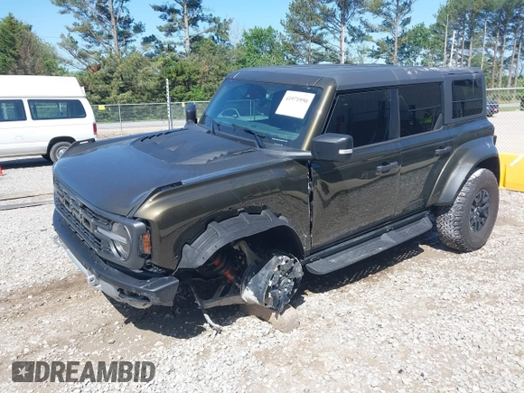 2024 Ford Bronco Raptor z VIN 1FMEE0RR4RLA01295, wystawiony jako IAAI lot #41971950 z przebiegiem 8 246 mil mil oraz . Historia ofert i sprzedaży dostępna na DreamBid. Obrazek 18.