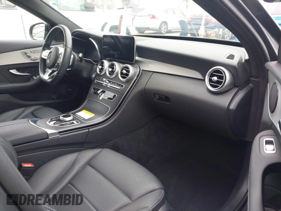 2021 Mercedes-Benz C 300 with VIN W1KWF8DBXMR614581, listed as a IAAI auction lot 42206714 with 35,573 mi miles and . Bid and sale history available at DreamBid. Image 5.