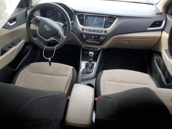 2019 Hyundai Accent Limited with VIN 3KPC34A34KE039091, listed as a Copart auction lot 45881205 with 65,264 mi miles and Salvage Title. Bid and sale history available at carsss.com. Image 8.