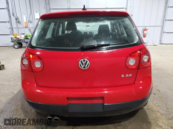2008 Volkswagen Rabbit with VIN WVWCB71K68W276319, listed as a Copart auction lot 81295164 with 177,935 mi miles and Salvage title. Bid and sale history available at DreamBid. Image 6.