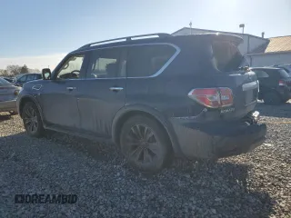 2019 Nissan Armada SV with VIN JN8AY2NC5K9584202, listed as a Copart auction lot 85111424 with Not Provided miles and Salvage Title. Bid and sale history available at carsss.com. Image 2.