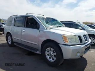 2004 Nissan Armada SE z VIN 5N1AA08A14N742202, wystawiony jako IAAI lot #42357441 z przebiegiem 107 306 mil mil oraz . Historia ofert i sprzedaży dostępna na DreamBid. Obrazek 1.