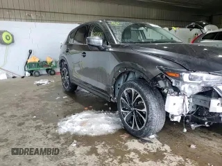 2023 Mazda CX-5 S Premium with VIN JM3KFBDM1P0223410, listed as a Copart auction lot 46282525 with 35,902 mi miles and Salvage Title. Bid and sale history available at DreamBid. Image 12.