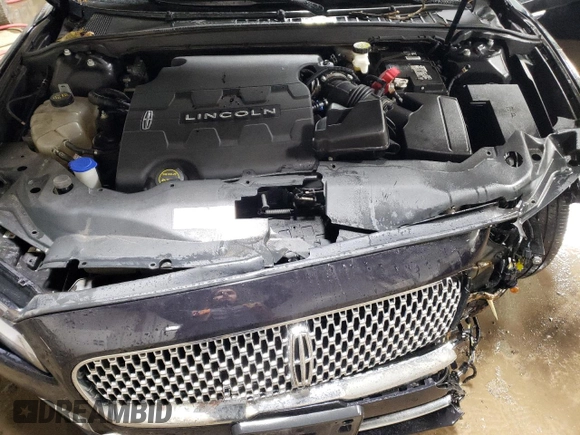 2020 Lincoln Continental Standard with VIN 1LN6L9PK1L5604673, listed as a Copart auction lot 86443424 with 43,158 mi miles and Salvage Title. Bid and sale history available at carsss.com. Image 11.