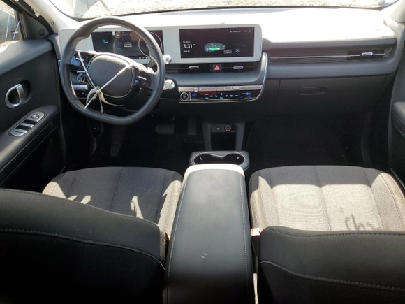 2023 Hyundai IONIQ 5 SE Standard Range with VIN KM8KM4AB4PU186452, listed as a Copart auction lot 52973244 with 5,673 mi miles and Non Repairable. Bid and sale history available at carsss.com. Image 8.