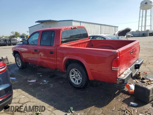 2003 Dodge Dakota Sport with VIN 1D7HL38NX3S222930, listed as a Copart auction lot 71812234 with 203,140 mi miles and Salvage Title. Bid and sale history available at carsss.com. Image 2.