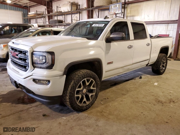 2016 GMC Sierra 1500 SLT with VIN 3GTU2NEC1GG295210, listed as a Copart auction lot 46479015 with 225,427 mi miles and Salvage Title. Bid and sale history available at carsss.com. Image 1.