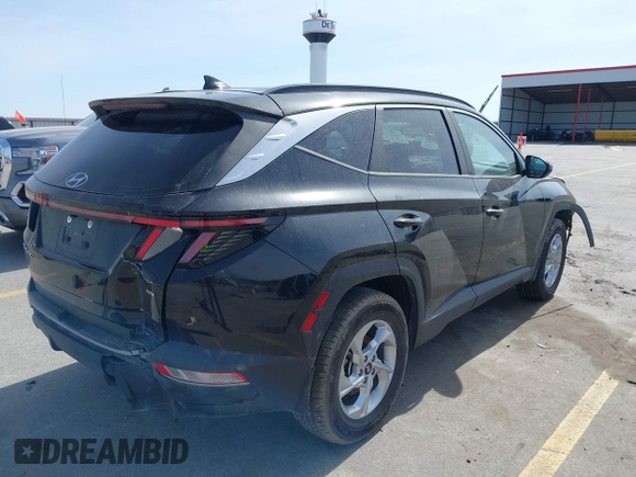 2023 Hyundai Tucson SEL with VIN 5NMJBCAE0PH220551, listed as a IAAI auction lot 41776552 with 46,002 mi miles. Bid and sale history available at carsss.com. Image 4.
