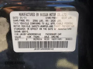 2012 Infiniti M37 with VIN JN1BY1ARXCM390142, listed as a Copart auction lot 76340224 with 144,506 mi miles and Clean Title. Bid and sale history available at carsss.com. Image 12.