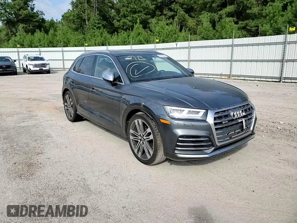 2018 Audi SQ5 Premium Plus with VIN WA1A4AFY6J2084420, listed as a Copart auction lot 68726034 with Not Provided miles and Salvage Title. Bid and sale history available at DreamBid. Image 12.
