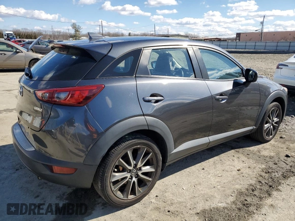 2017 Mazda CX-3 Touring with VIN JM1DKFC71H0159435, listed as a Copart auction lot 47443125 with 104,025 mi miles and Clean Title. Bid and sale history available at DreamBid. Image 3.
