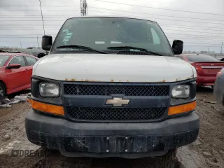 2013 Chevrolet Express Cargo Van with VIN 1GCWGGBA6D1187037, listed as a Copart auction lot 45843065 with 248,615 mi miles and Clean Title. Bid and sale history available at carsss.com. Image 5.