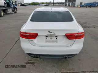 2018 Jaguar XE 25t with VIN SAJAR4FX4JCP31280, listed as a Copart auction lot 50580375 with 125,060 mi miles and Salvage Title. Bid and sale history available at DreamBid. Image 6.