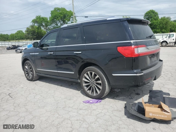 2018 Lincoln Navigator Select with VIN 5LMJJ2JT4JEL20313, listed as a Copart auction lot 54561755 with 231,581 mi miles and Clean Title. Bid and sale history available at carsss.com. Image 2.