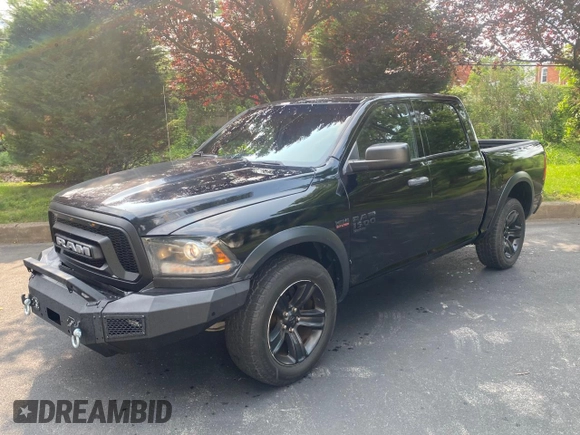 2021 Ram 1500 Warlock z VIN 1C6RR7LT9MS518556, wystawiony jako Copart lot #59443425 z przebiegiem 79 884 mil mil oraz Szkoda całkowita • Salvage title. Historia ofert i sprzedaży dostępna na DreamBid. Obrazek 2.