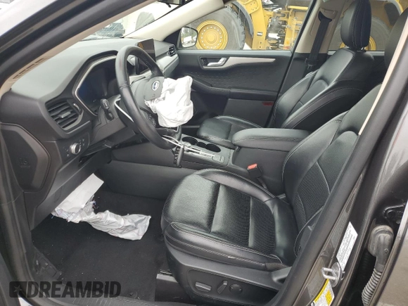 2020 Ford Escape SE Sport Hybrid with VIN 1FMCU0BZ7LUB70460, listed as a Copart auction lot 55623925 with 63,550 mi miles and Salvage title. Bid and sale history available at DreamBid. Image 7.